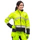 PATRON softshell-takki Danica naisten fl.kelt./musta LK2 E